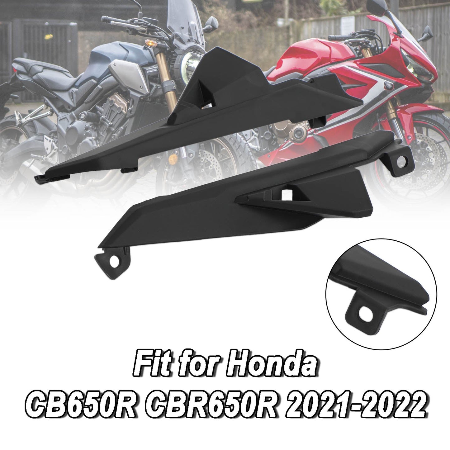 Rear Tail Side Seat Panel Fairing Cowl for Honda CB650R CBR650R 21-22