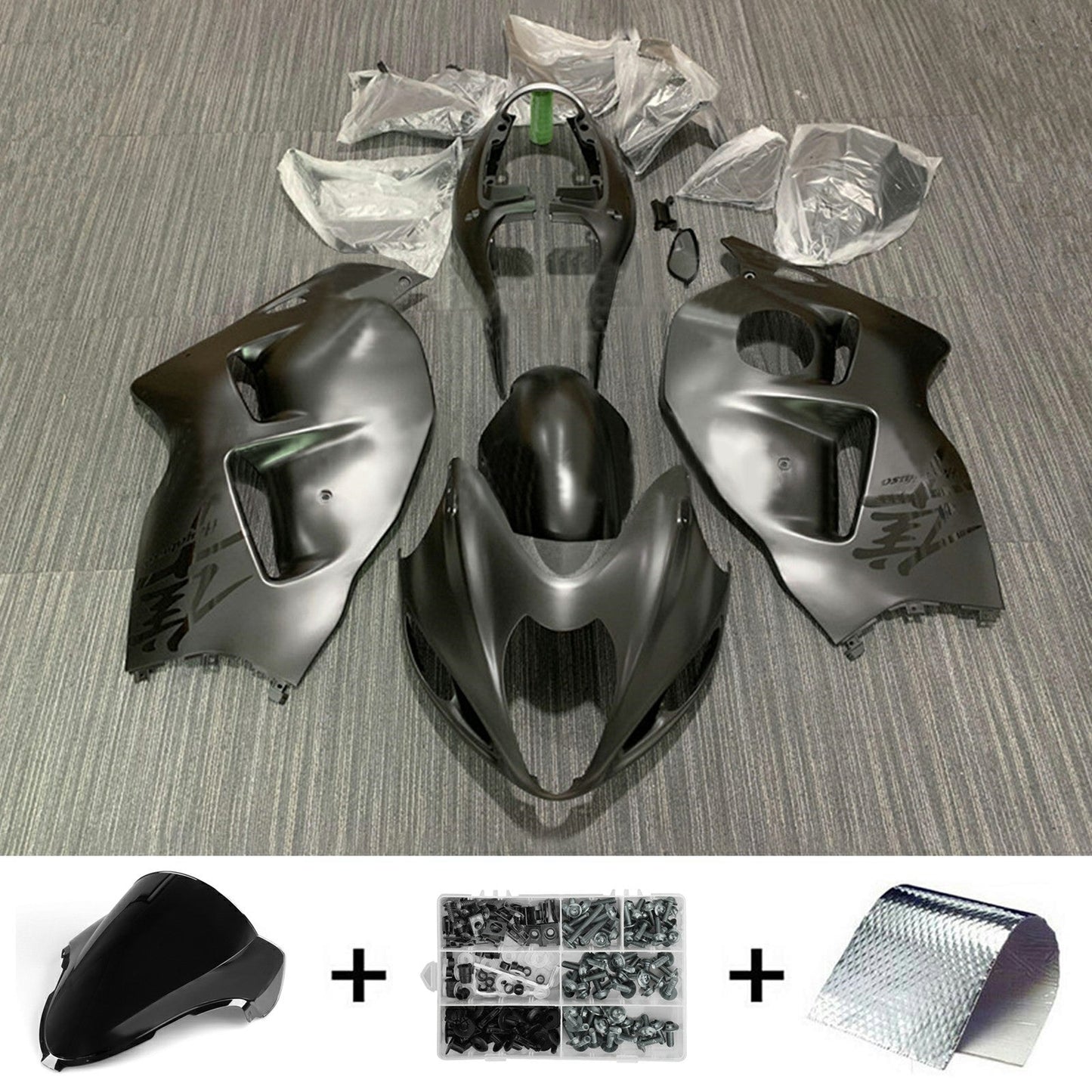 1999-2007 Suzuki Hayabusa GSX1300R Injection Fairing Kit Bodywork Plastic ABS#134