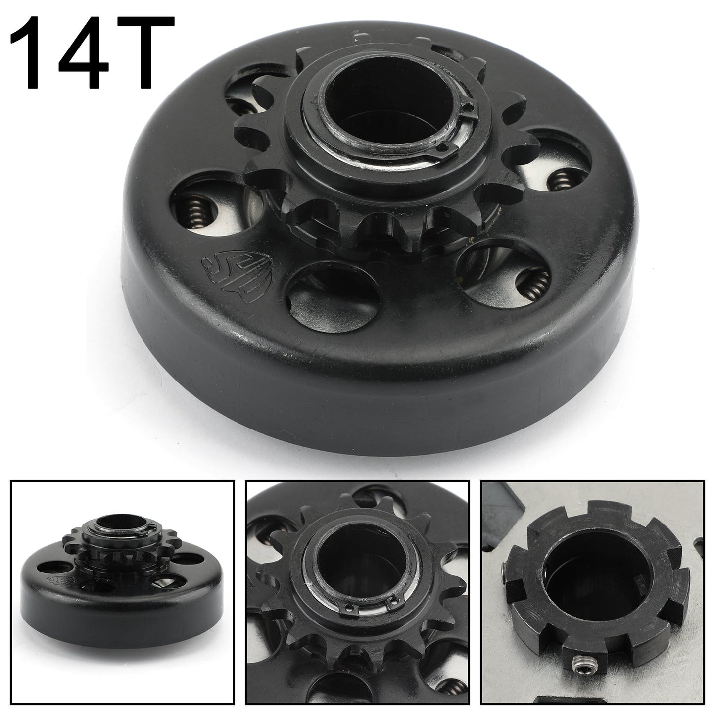 13HP 14T Go Kart Centrifugal Clutch 1inch Bore 14 Tooth For 40 41 420 Chain