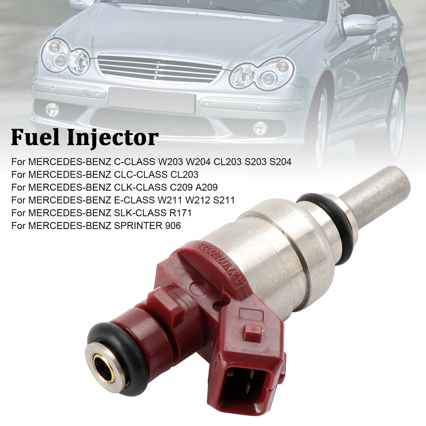 1PCS Fuel Injector A2710780023 Fit Mercedes Benz C-Class CLK-Class 1.8L
