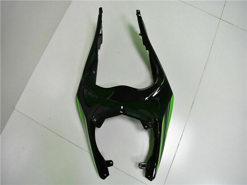 2013-2016 Kawasaki Zx6R Amotopart Fairing Injection Plastic Kit Green Kit Fit W/Bolt