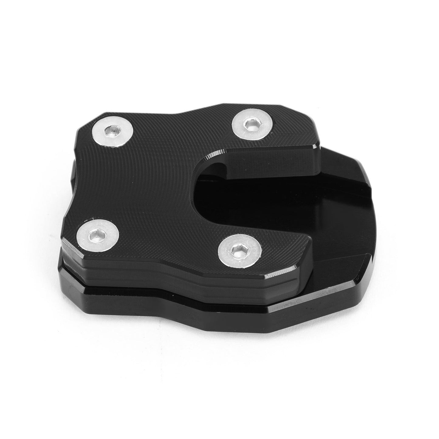 Kickstand Side Stand Extension Pad Fit For Honda ADV150 2019-2021 PCX 125 PCX 150 2018-2019 BLK