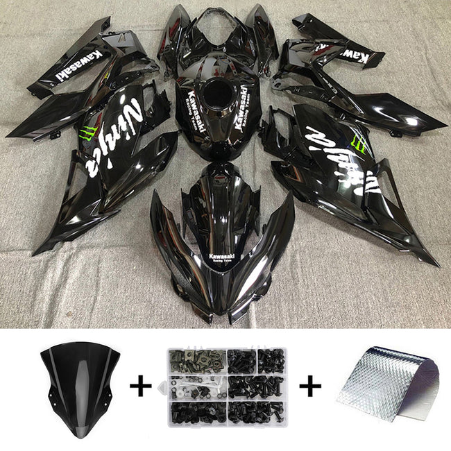 2018-2023=4 Kawasaki EX400 Ninja400 Fairing Kit Bodywork Plastic ABS