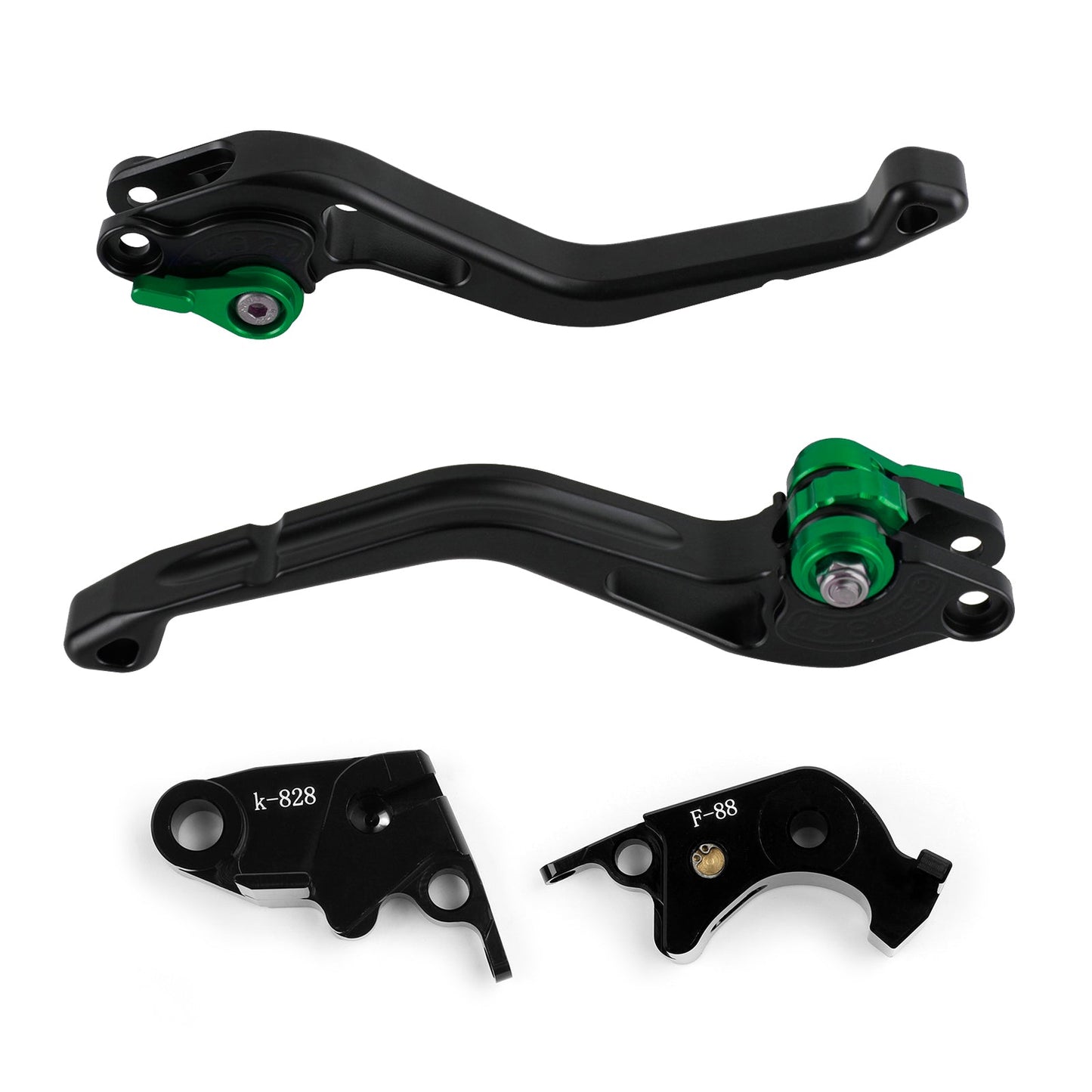 Kawasaki Z750R Z1000 ZX10R ZX6R/636 NEW Short Clutch Brake Lever