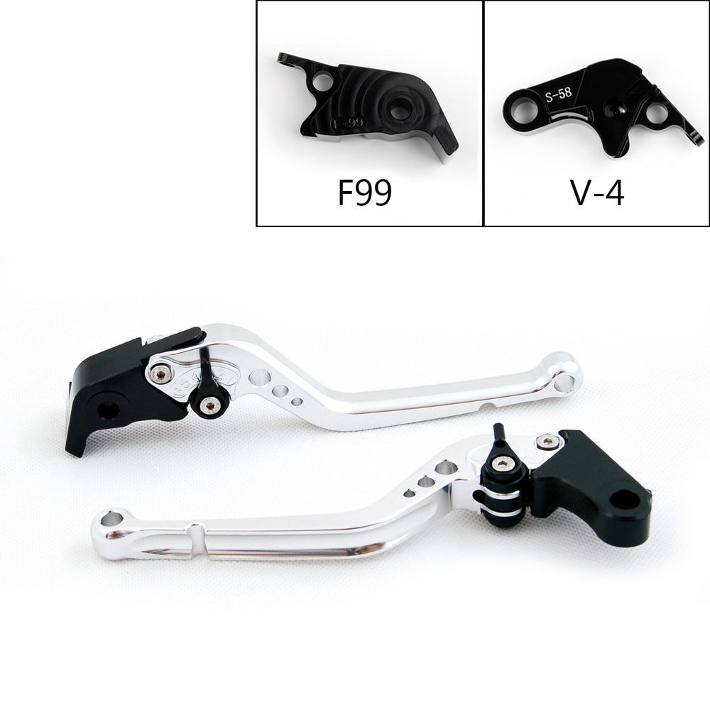 Long Brake Clutch Levers For Aprilia Aprilia RSV4 FACTORY/RSV4-R/RR TUONO V4