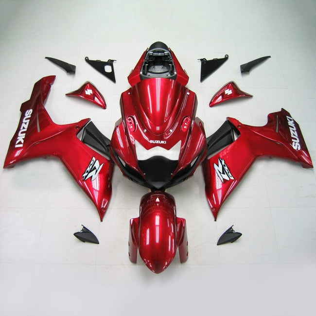 2011-2024 Suzuki GSXR 600/750 K11 Amotopart Injection Fairing Kit Bodywork Plastic ABS #101