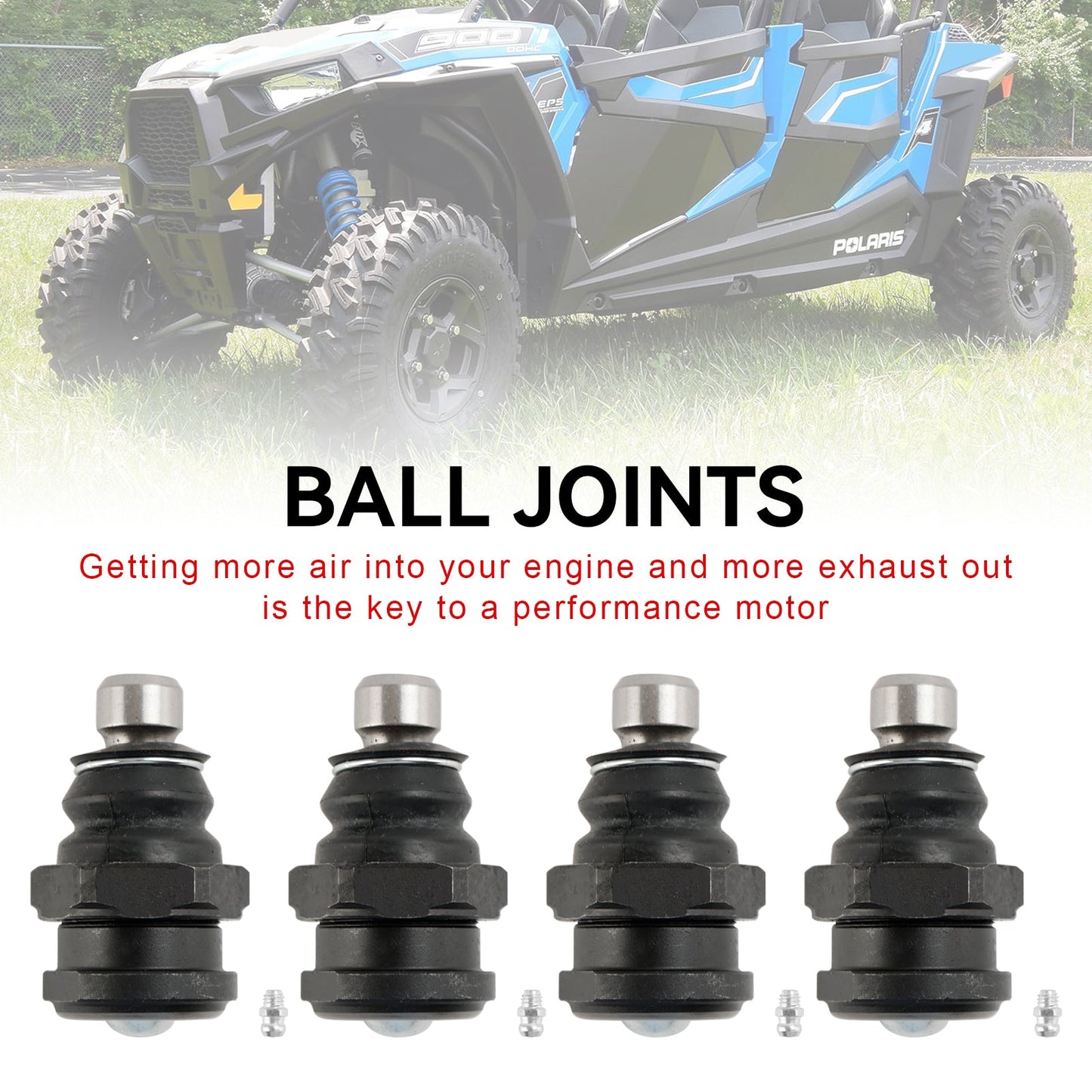 Polaris RZR PRO XP 2020+ 4PCS Death Grip Ball Joints Package