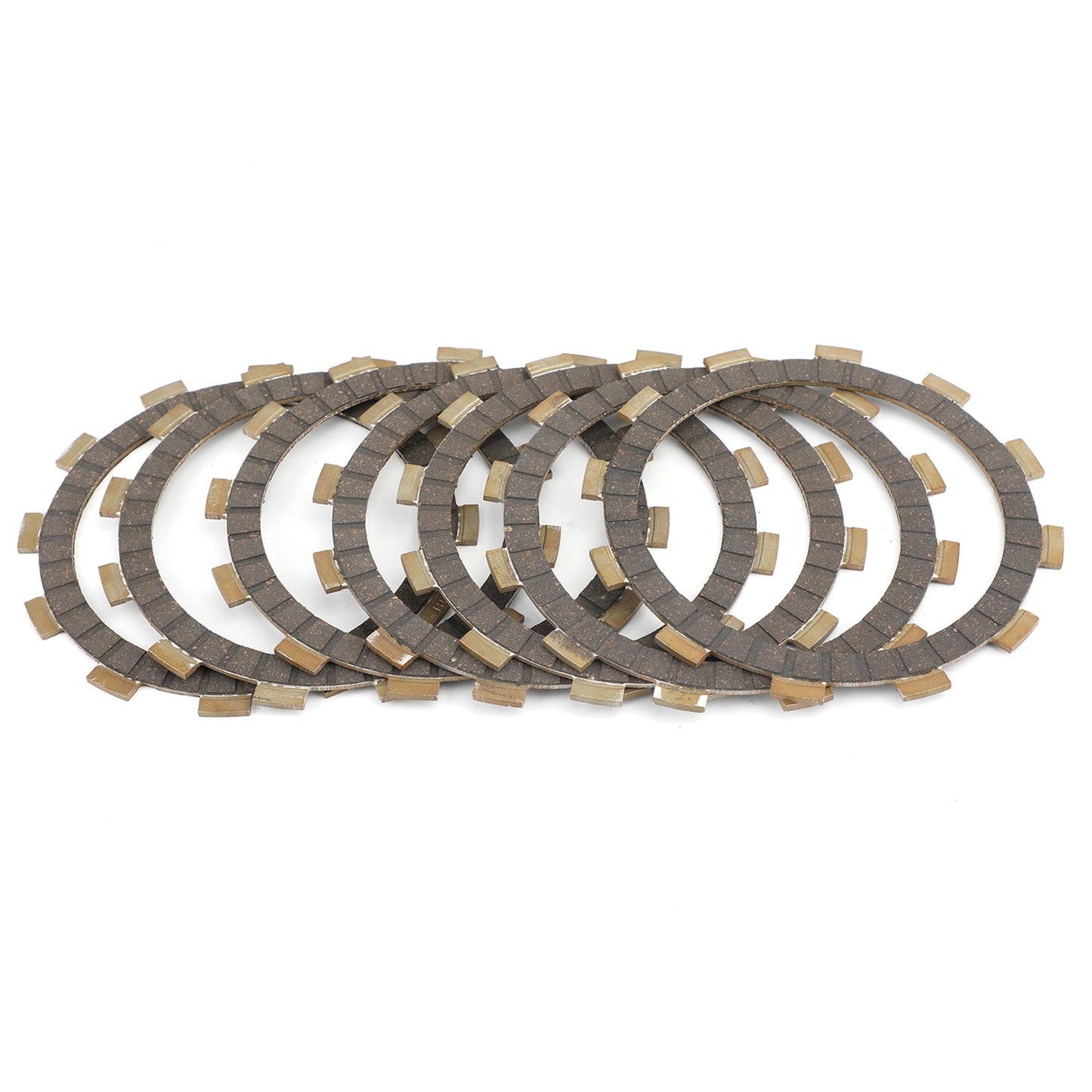 Clutch Plate Kit - Friction Plates For Suzuki RGV250 M/N/P/R/S 91-95 GSX400 ET/EX/EZ 80-82 GSX400 TX/LX 1981 GS450 ET/EG/EJ 80-88 GS500 89-11