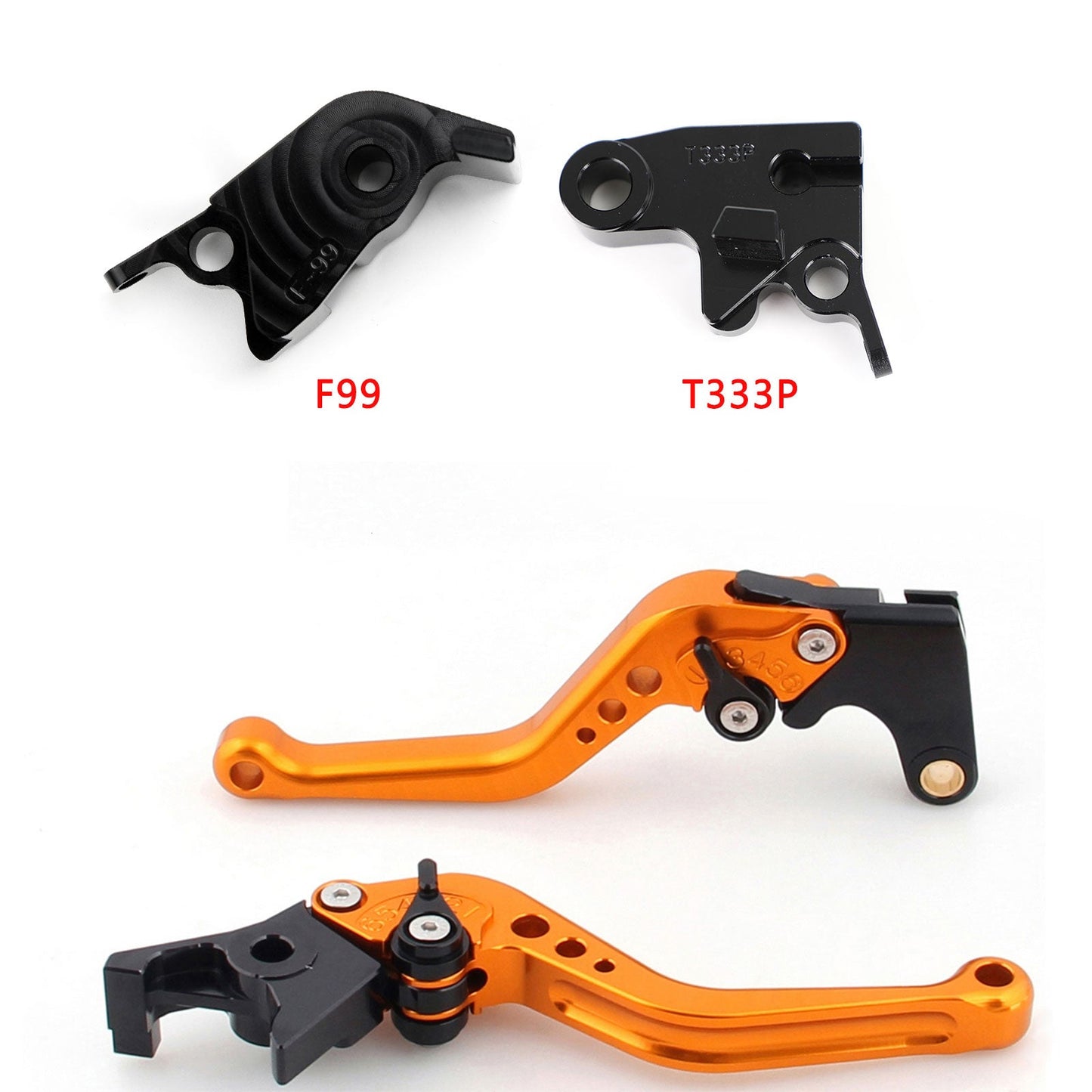 Short Clutch Brake Lever fit for Speed Triple R 2016-2018 Tiger 1050 Scrambler