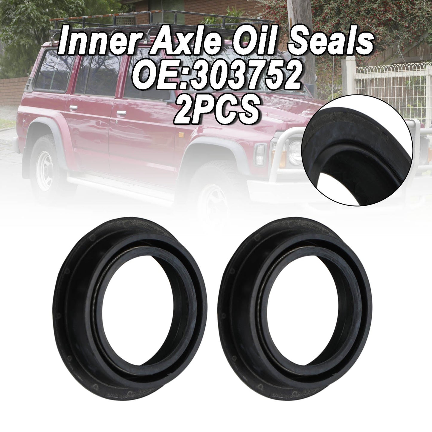 1997-2013 Nissan Patrol GR (Y61)/GU/ Super Safari Front Inner Axle Oil Seals 303752 40533-01J00