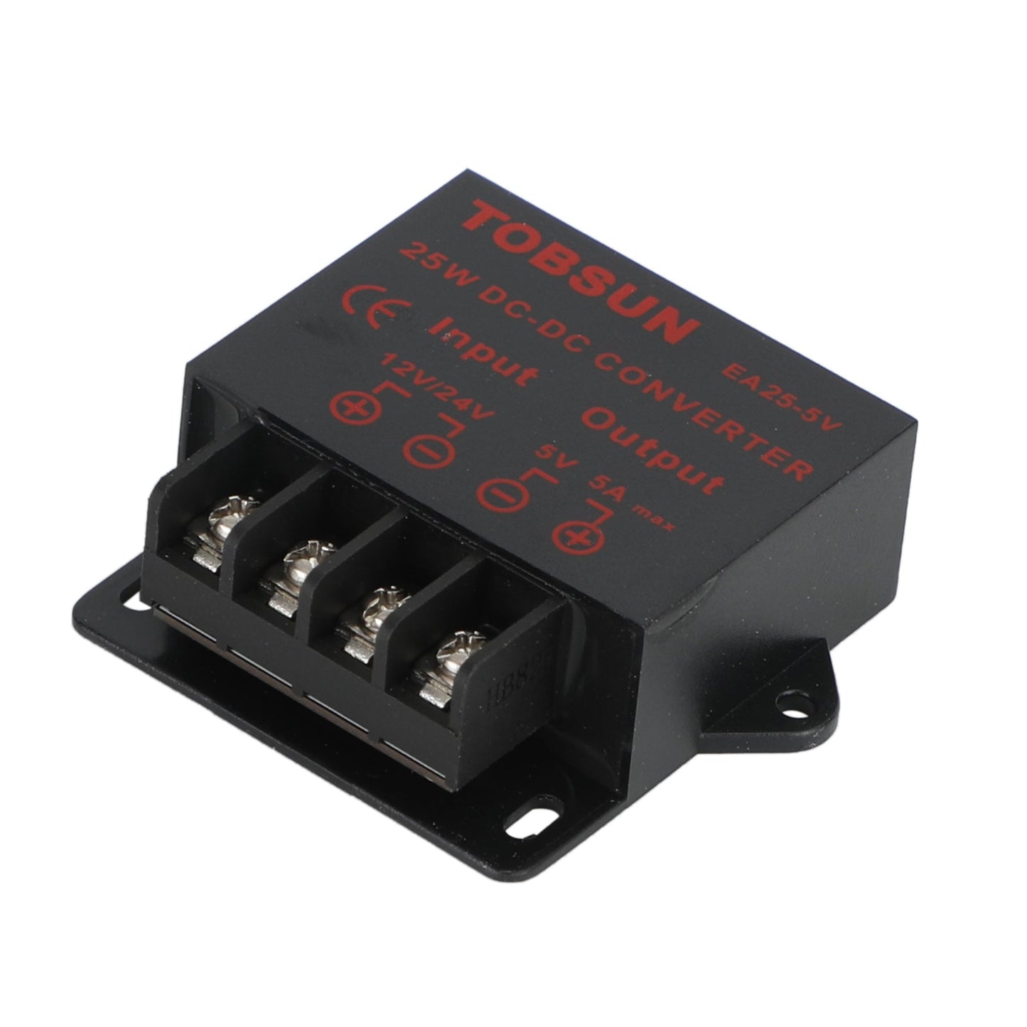 Voltage Converter DC 12/24V To 5V 5A 25W Power Adapter Step Down Regulator