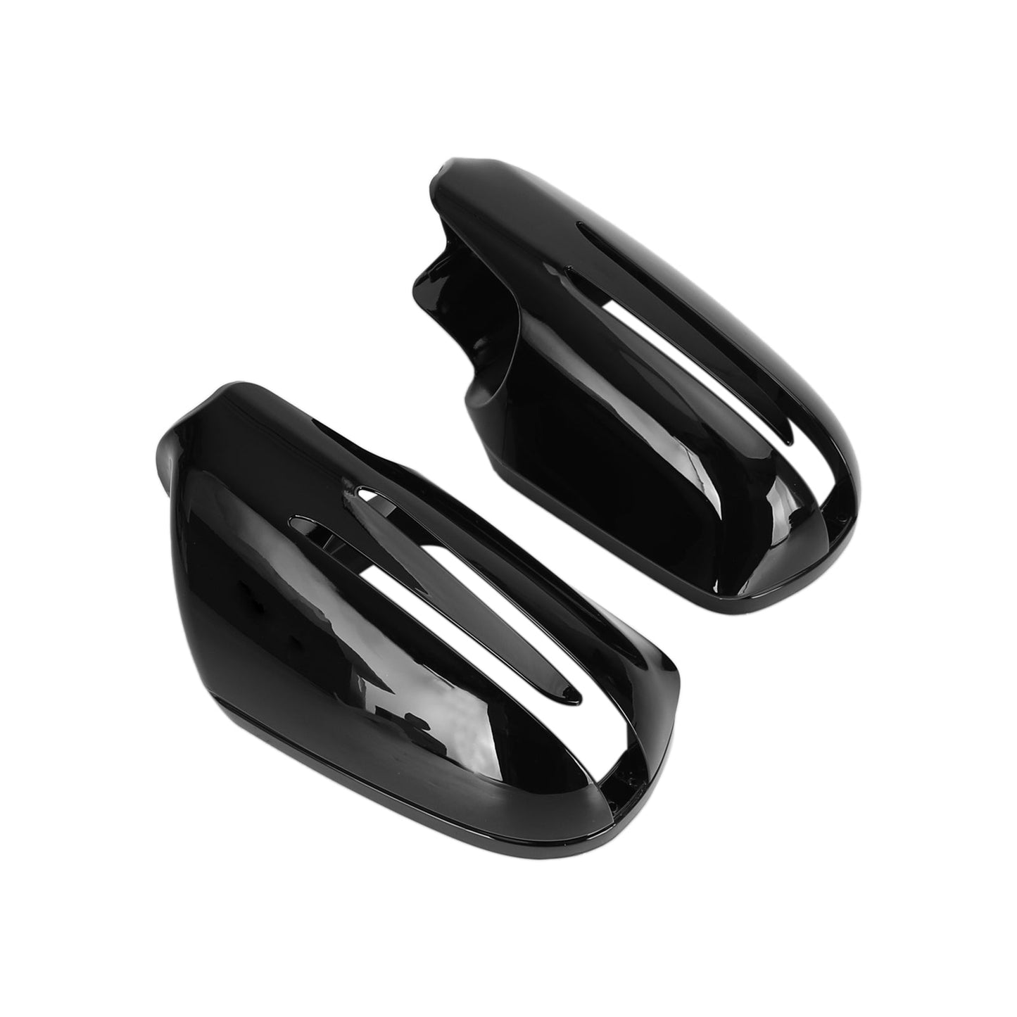 2009-2010 Mercedes BENZ E-Coupe W207/C207 Pre-Facelift Pair Rearview Mirror Cover Gloss 1718100364 1718100564 2198100115 2198102576