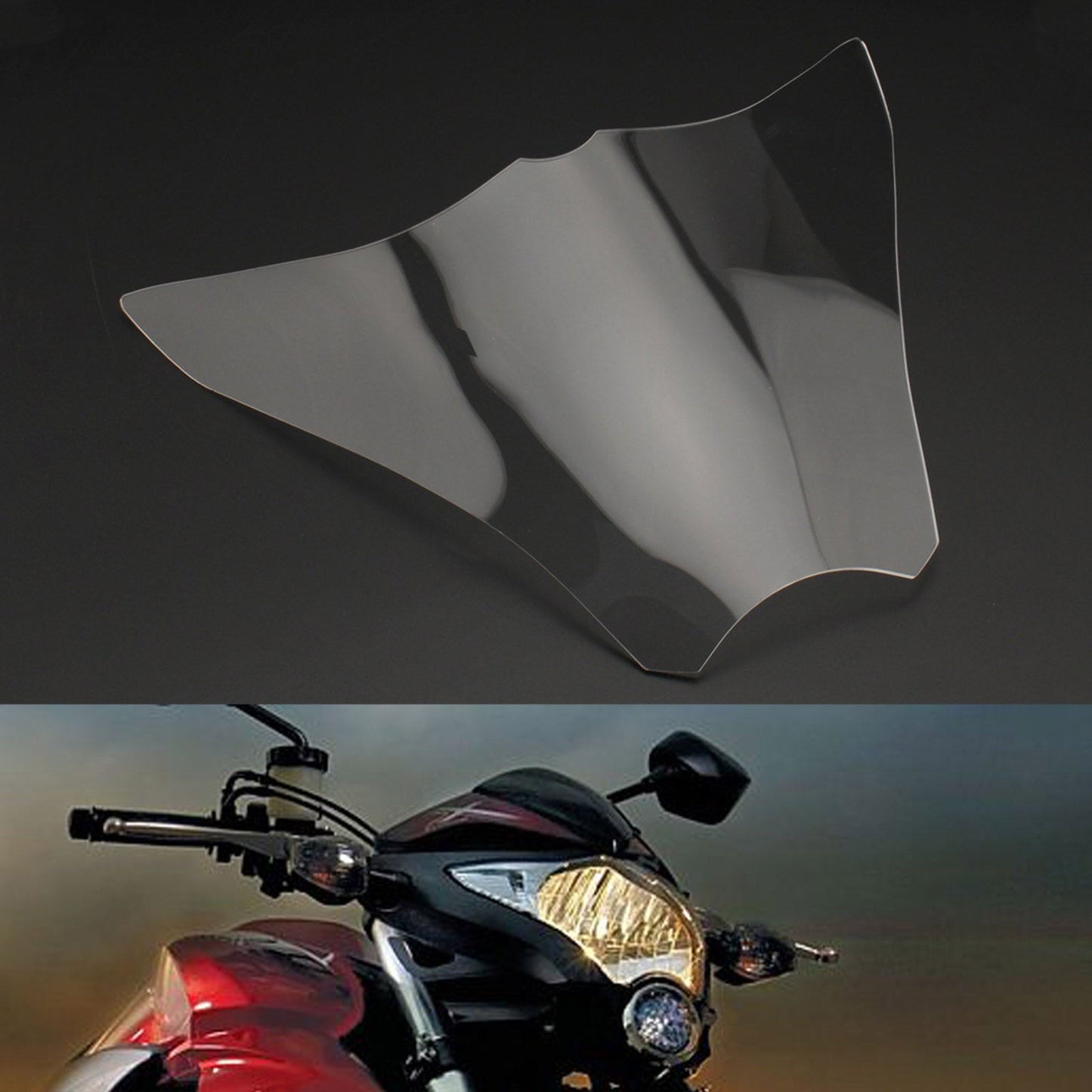 Front Headlight Lens Lamp Protection Cover Clear Fit For Honda Cb1000R 2008-2017