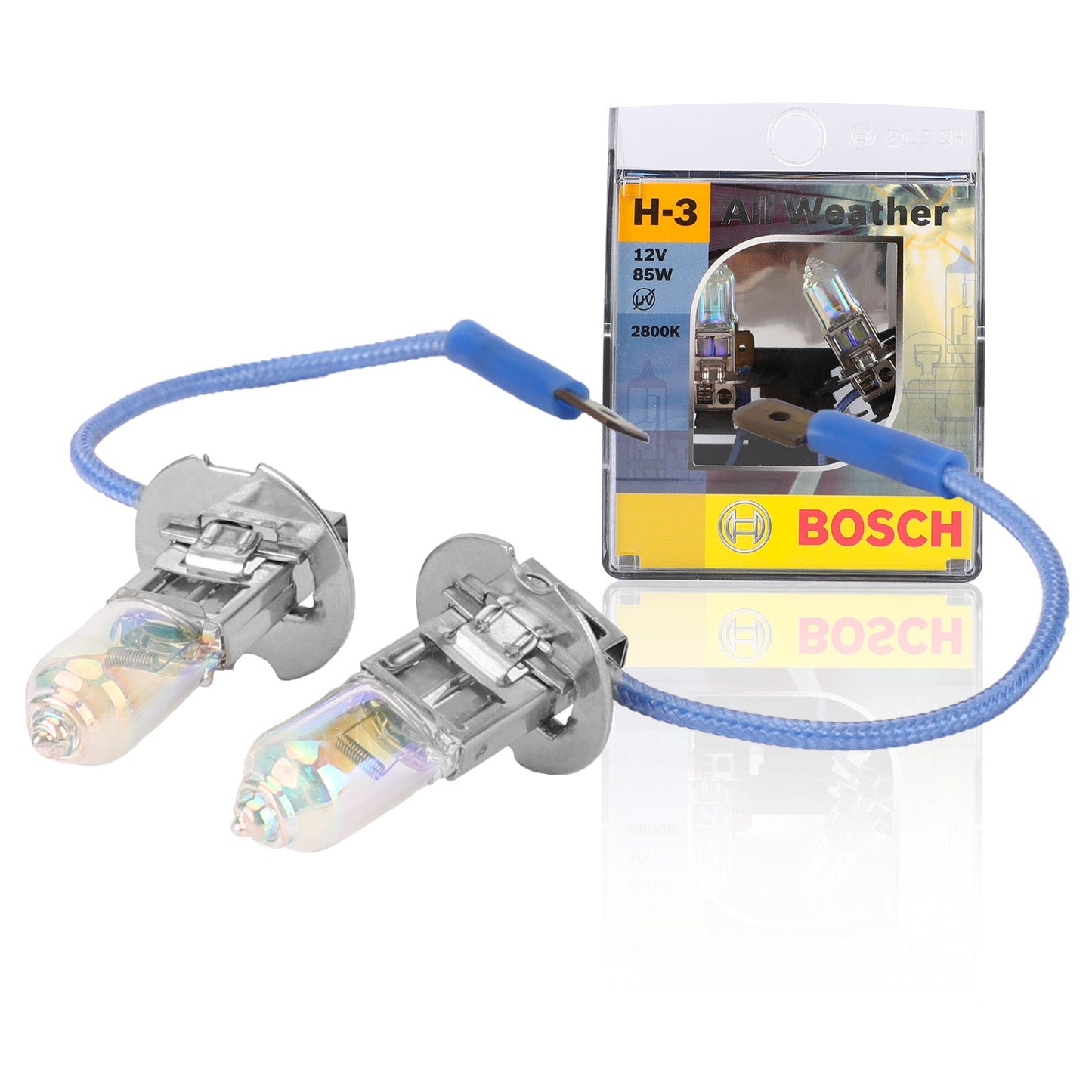 H7 For Bosch 1987304012 12V85W 3700K Brightening Blue Xenon Car Headlights 2St