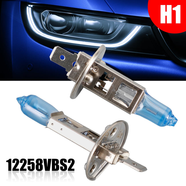 For Philips 12258VBS2 H1 New Bright White Light Headlight Halogen Lamp 12V 55W