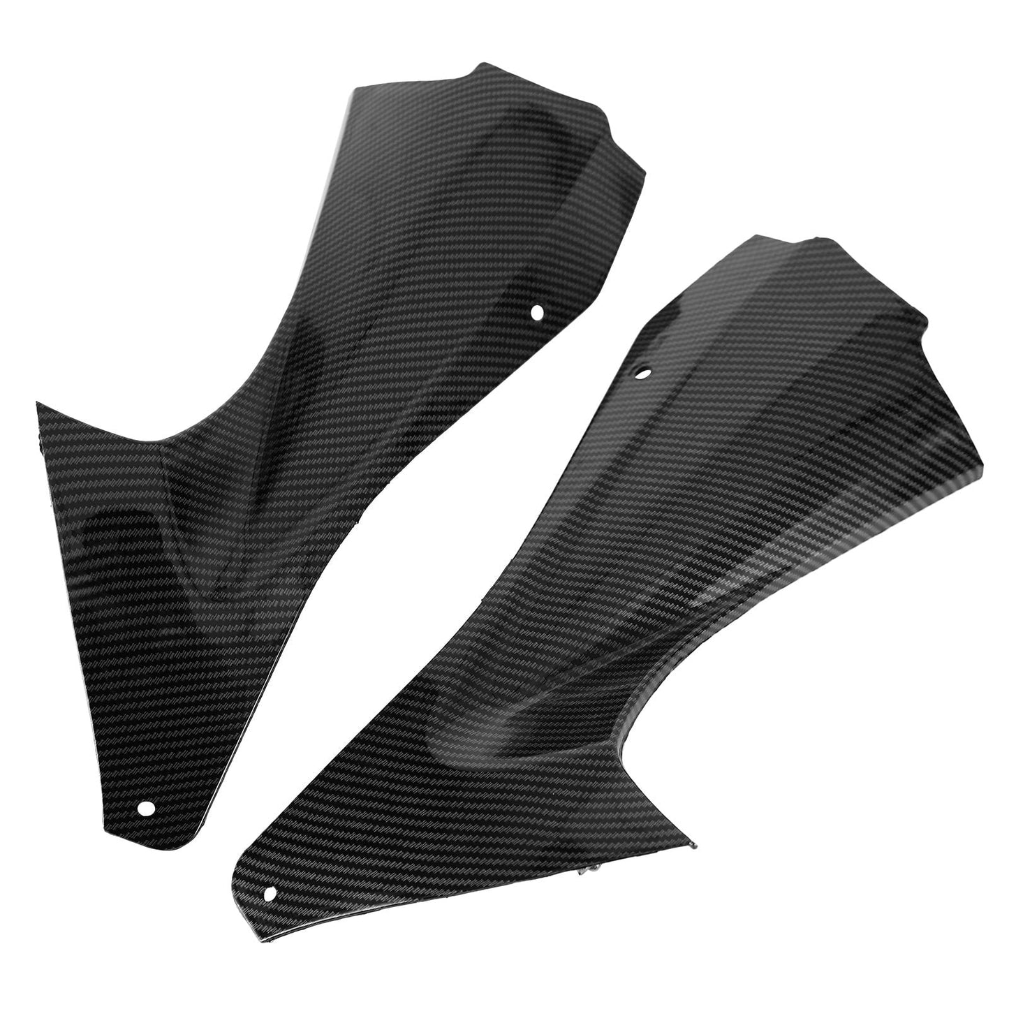 Gas Fuel Tank Side Cover Fairing Panel Cowl Trim for Yamaha YZF R6 2006-2007 Carbon