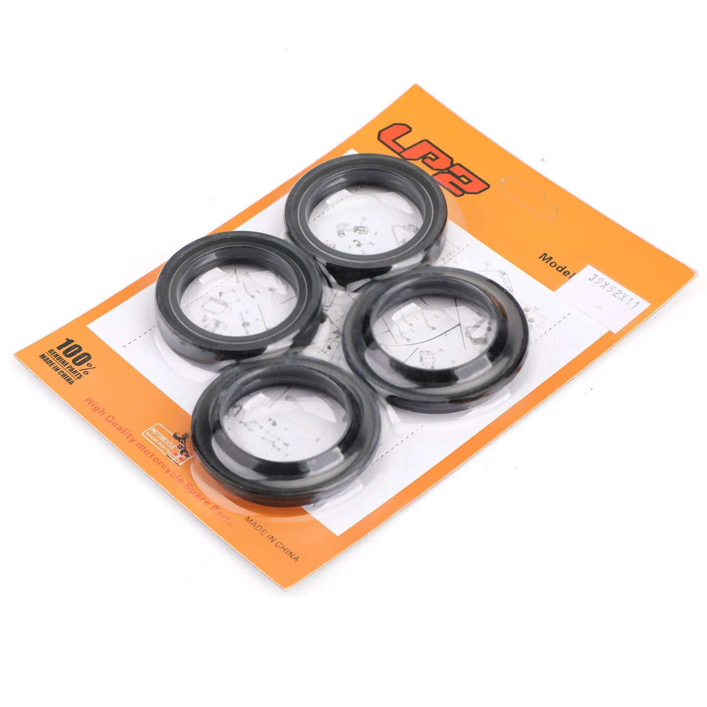 Fork Seal Dust Kit for Kawasaki W400 W650 W800 EJ BJ250 ZR250 Balius 1991-2017