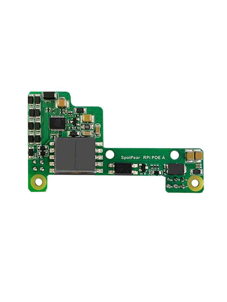 Raspberry Pi Poe Ethernet Power Supply Expansion Module Supports 3B+/4B with Fan