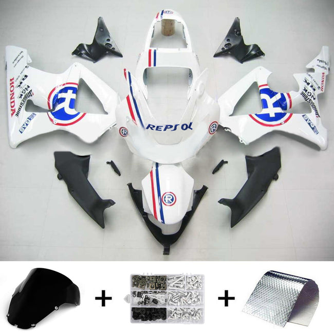 2000-2001 Honda CBR929RR Amotopart Injection Fairing Kit Bodywork Plastic ABS #112