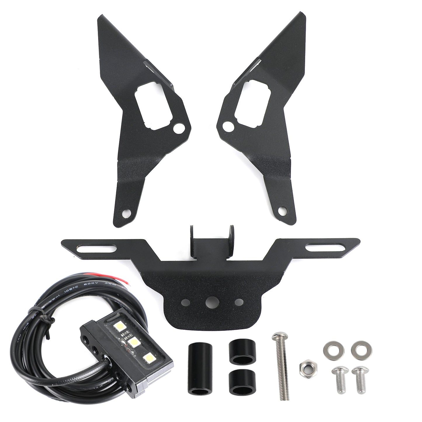 License Plate Holder Frame Bracket fit for Kawasaki Ninja400 Z400 2018-2020