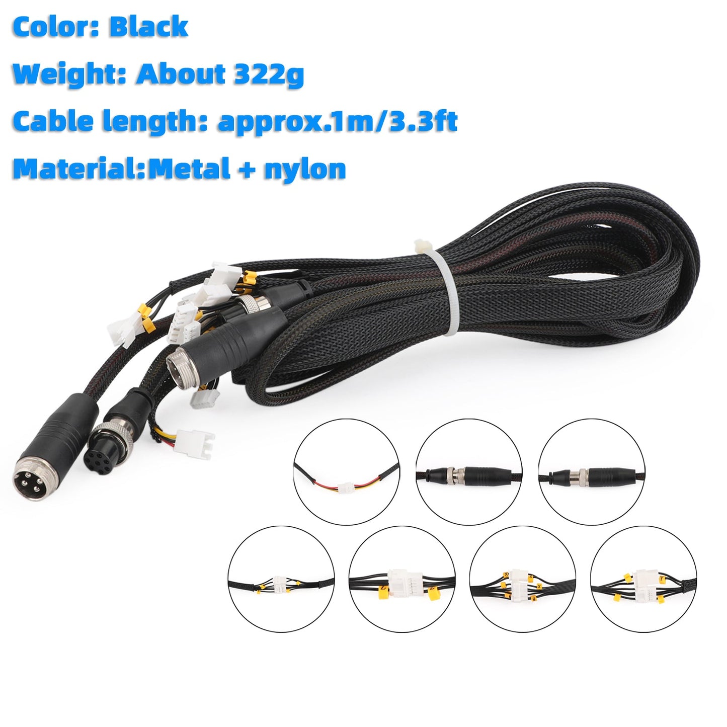 Upgrade 3D Printer Extension Cable kit fit for CR-10/CR-10S Series 3D Printer