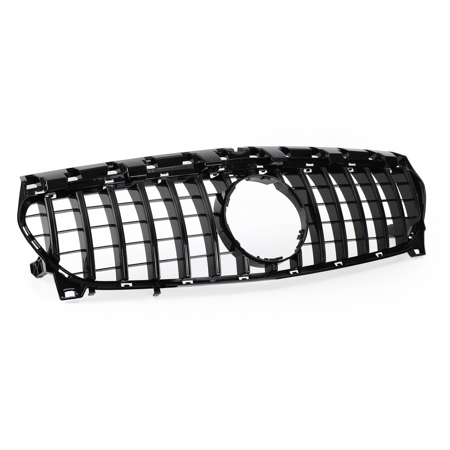 GT-R Style Front Bumper Grille Grill Fit Mercedes Benz W117 CLA250 2013-2019