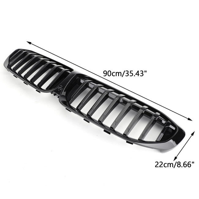 Gloss Black Kidney Grille Grill 51138072085 Fit BMW G20 2019-2020 3 Series
