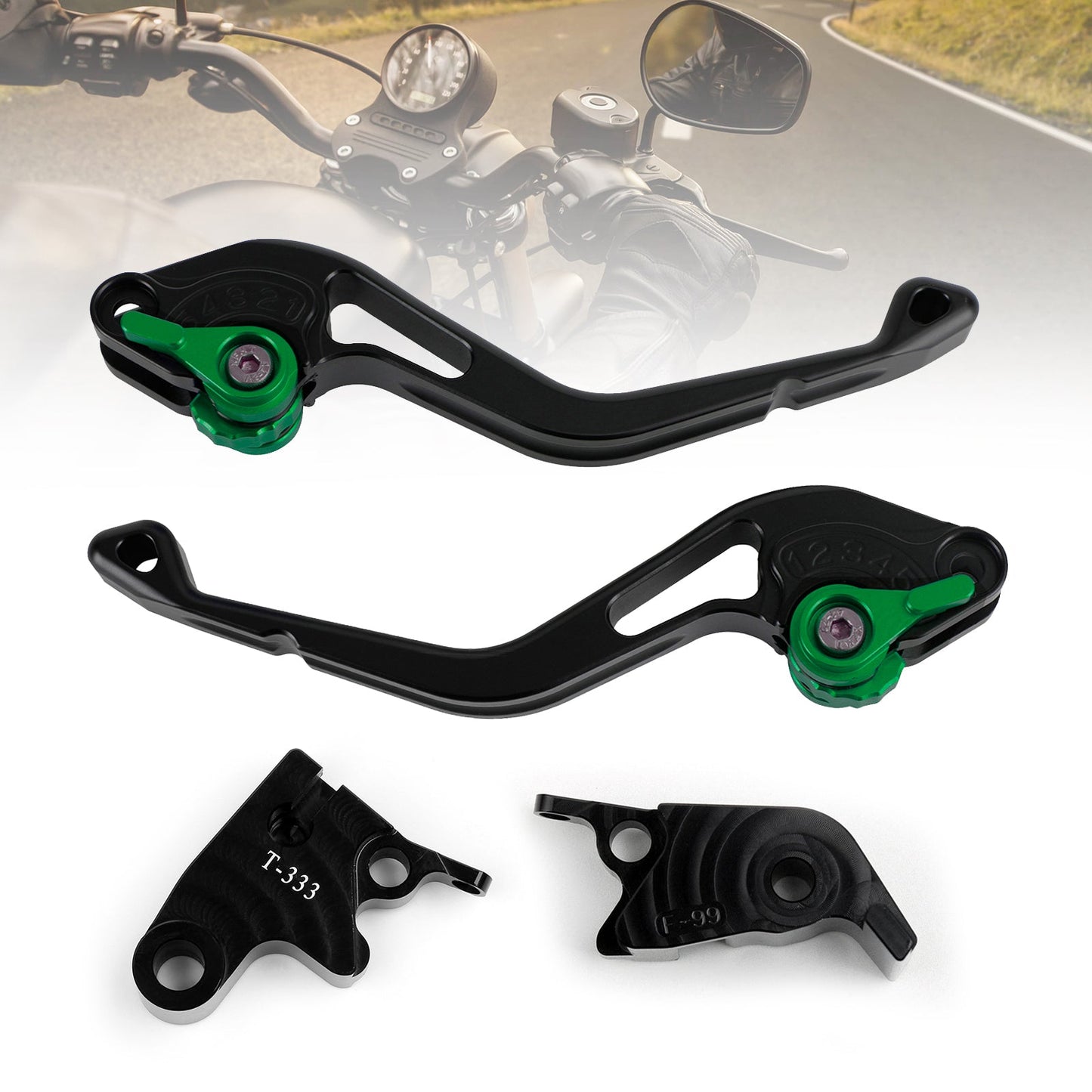 DAYTONA 675 R SPEED TRIPLE 1050 NEW Short Clutch Brake Lever