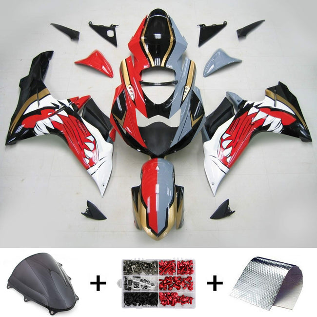 2011-2024 Suzuki GSXR 600/750 K11 Amotopart Injection Fairing Kit Bodywork Plastic ABS #101