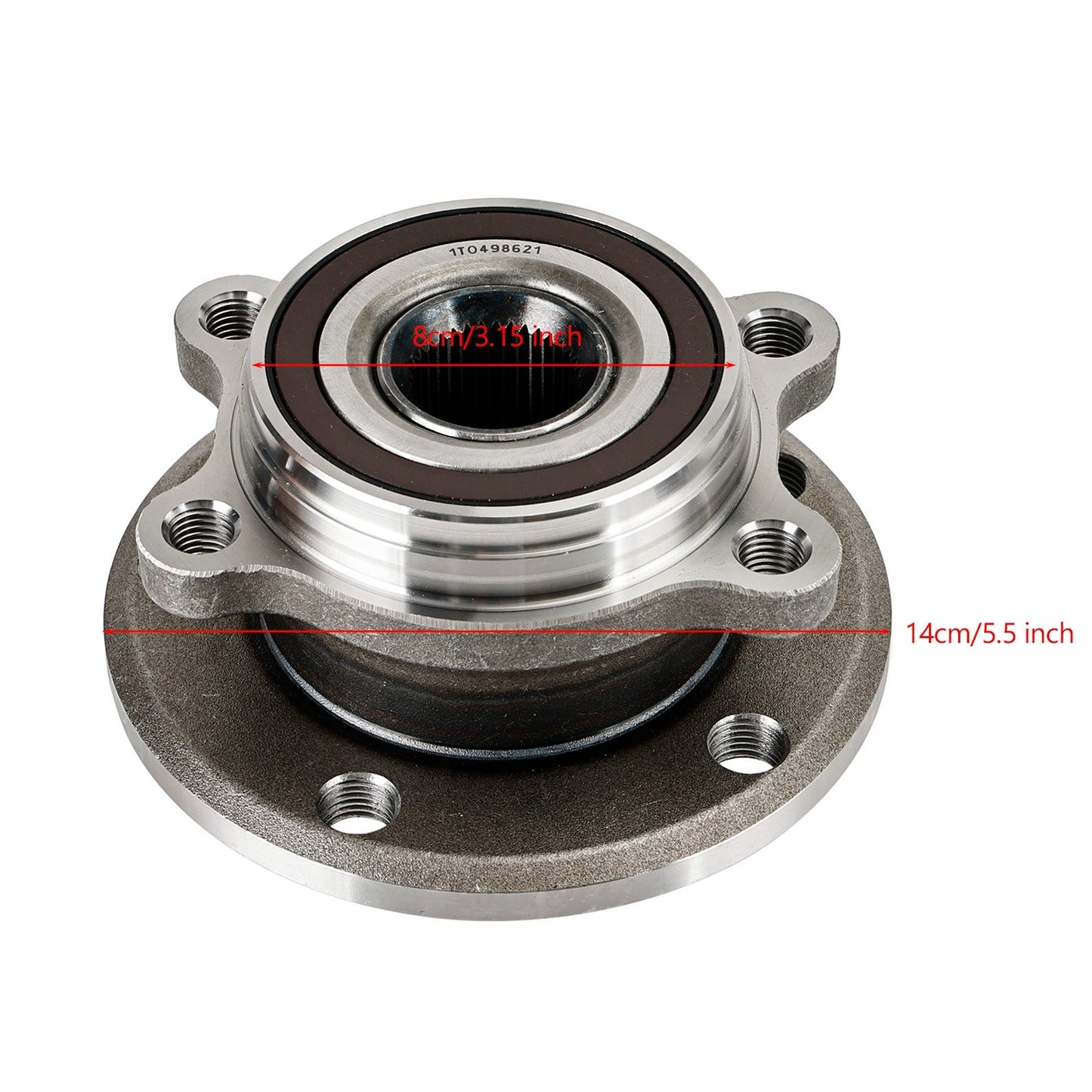 1T0498621 VW Golf MK5 2003-2009 Front Wheel Bearing Hub Fedex Express