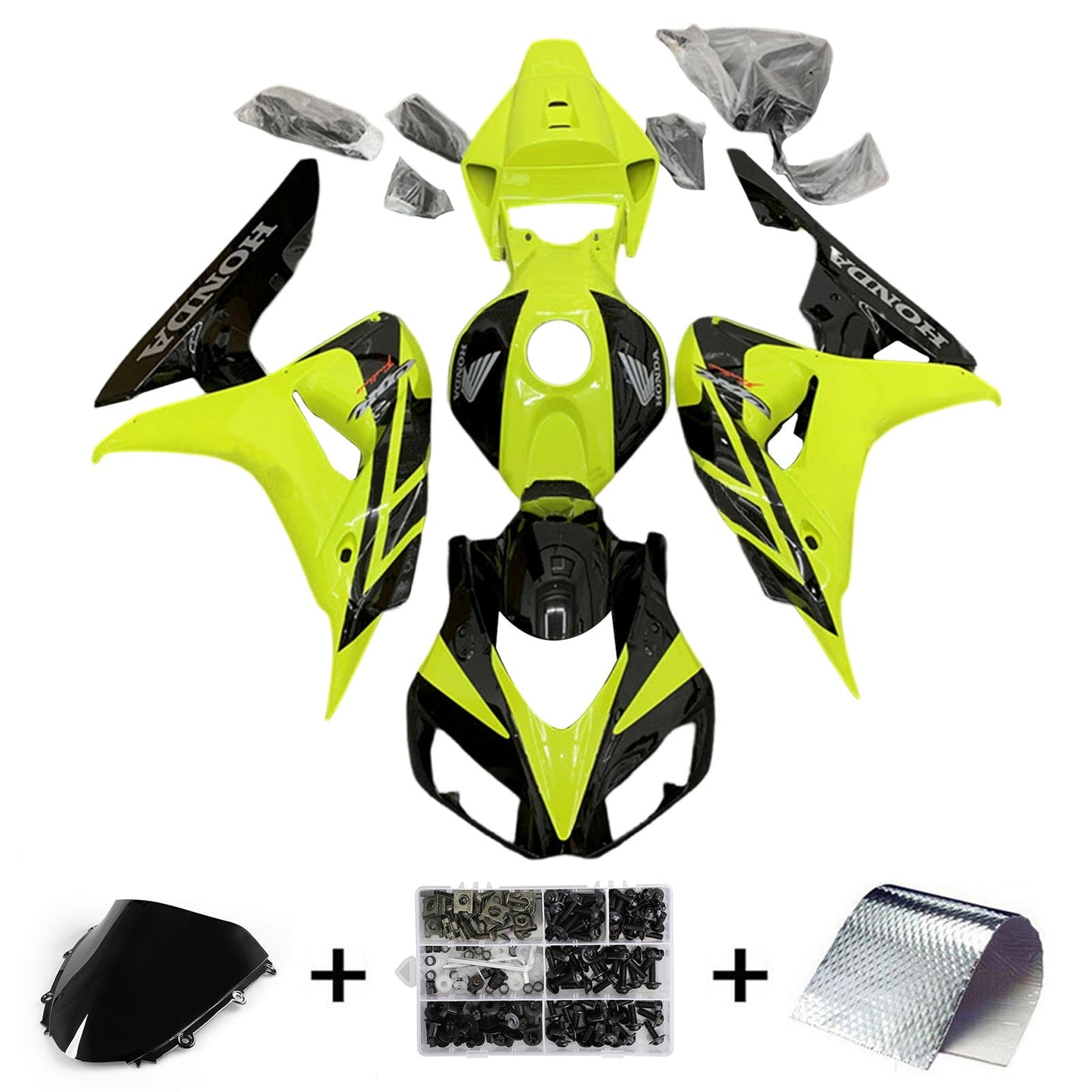 2006-2007 Honda CBR1000RR Fairing Kit Bodywork Plastic ABS