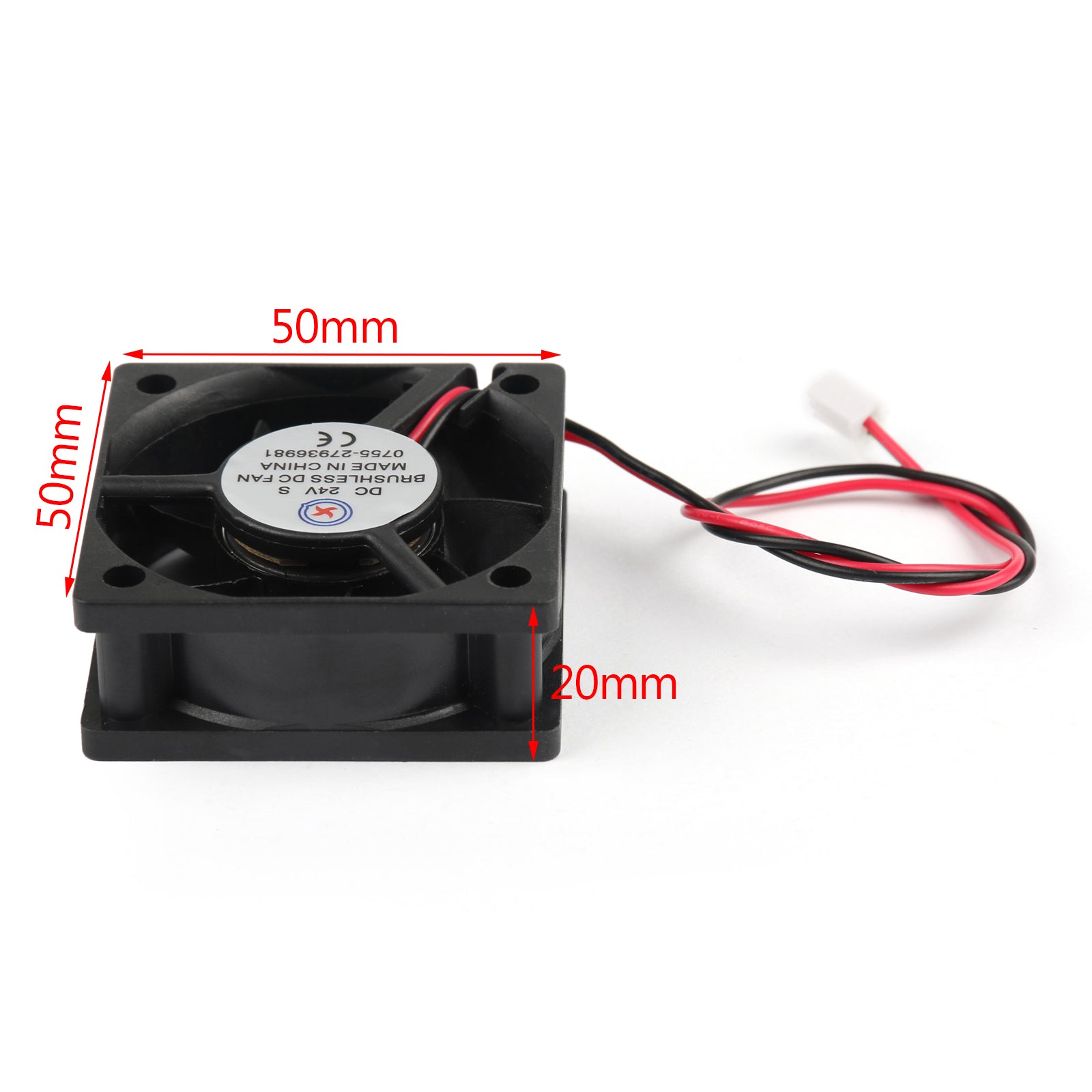 10PCS DC Brushless Cooling PC Computer Fan 24V 5020s 50x50x20mm 2 Pin ...