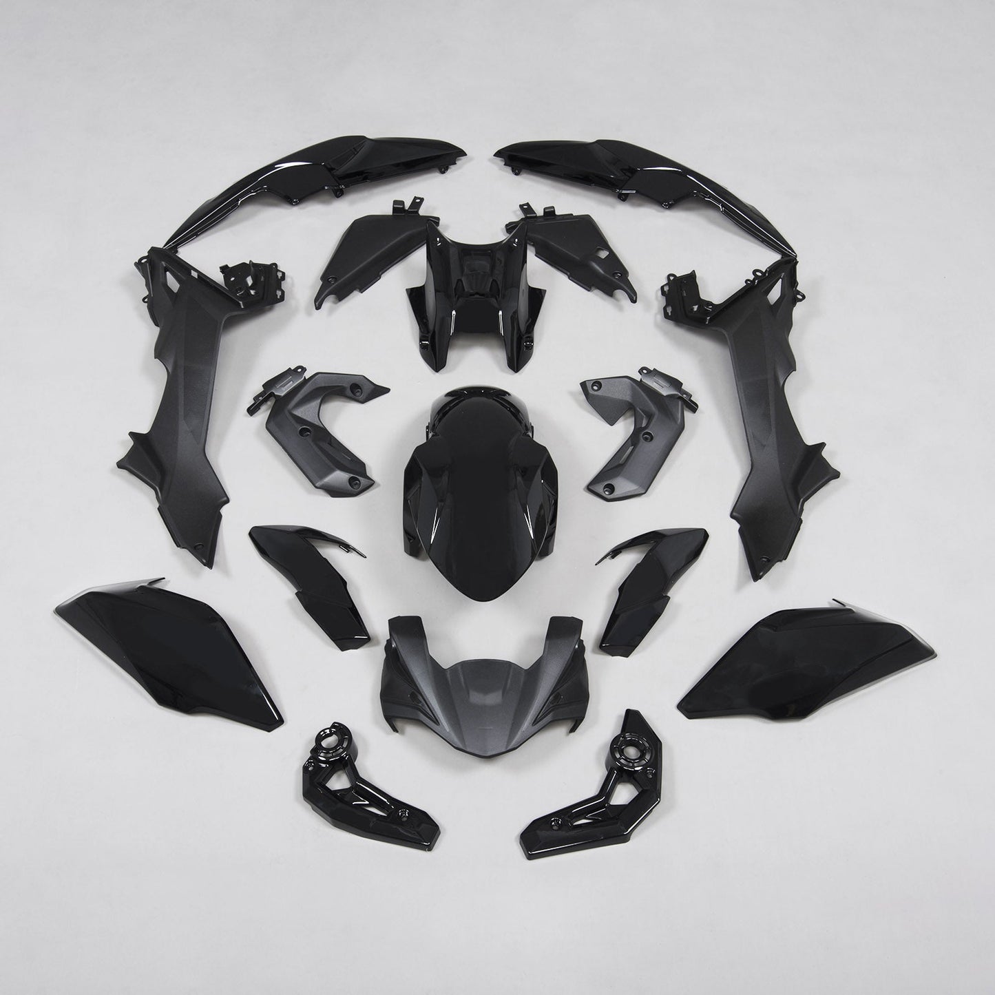 2017-2019 Kawasaki Z650 Black Amotopart Injection ABS Plastic Bodywork Fairing #28