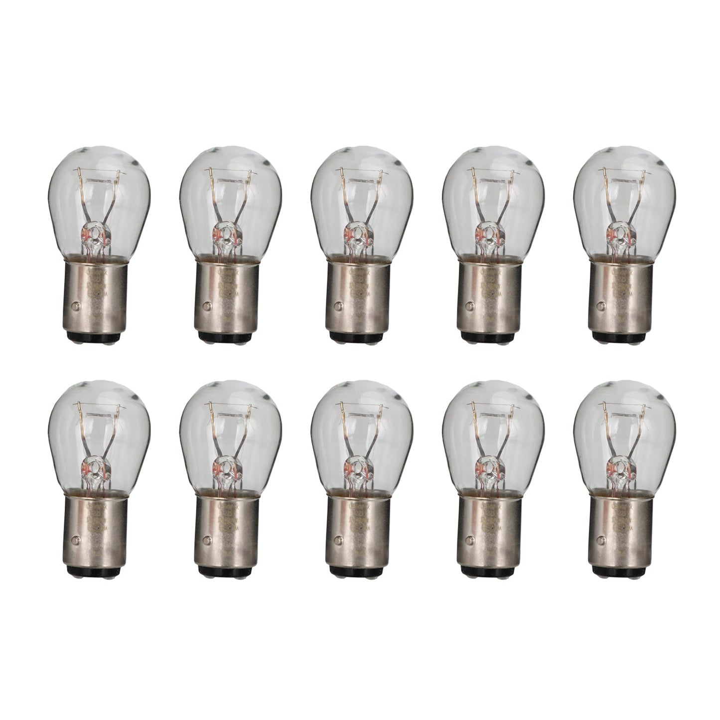 10x For OSRAM General Lighting Halogen Auxiliary Light P21/4W 12V BAZ15d