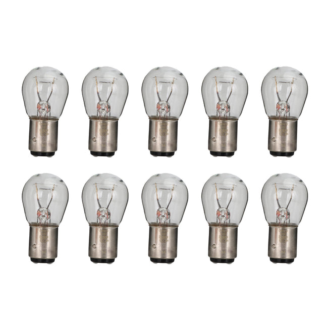 10x For OSRAM General Lighting Halogen Auxiliary Light P21/4W 12V BAZ15d