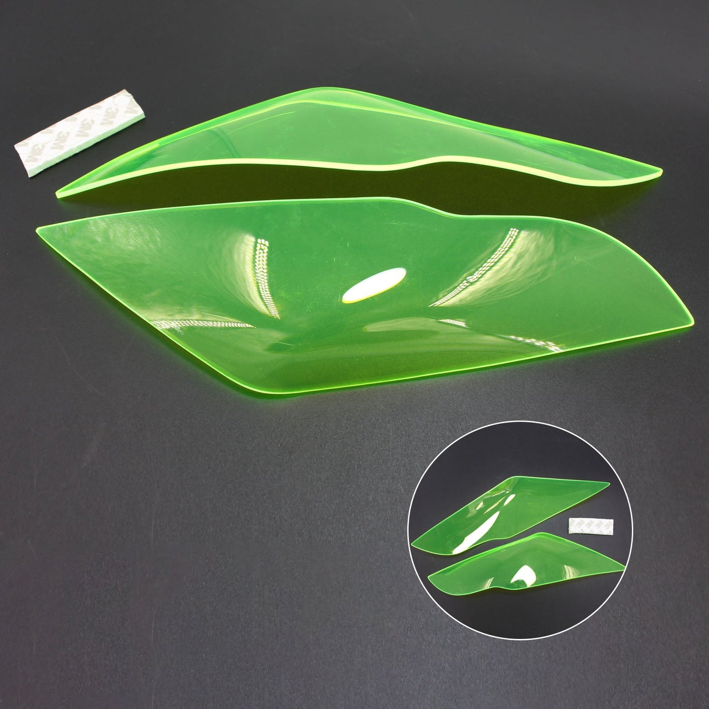 Front Headlight Lens Protection Cover Clear Fit For Kawasaki Zx-10R Zx 10R 11-15