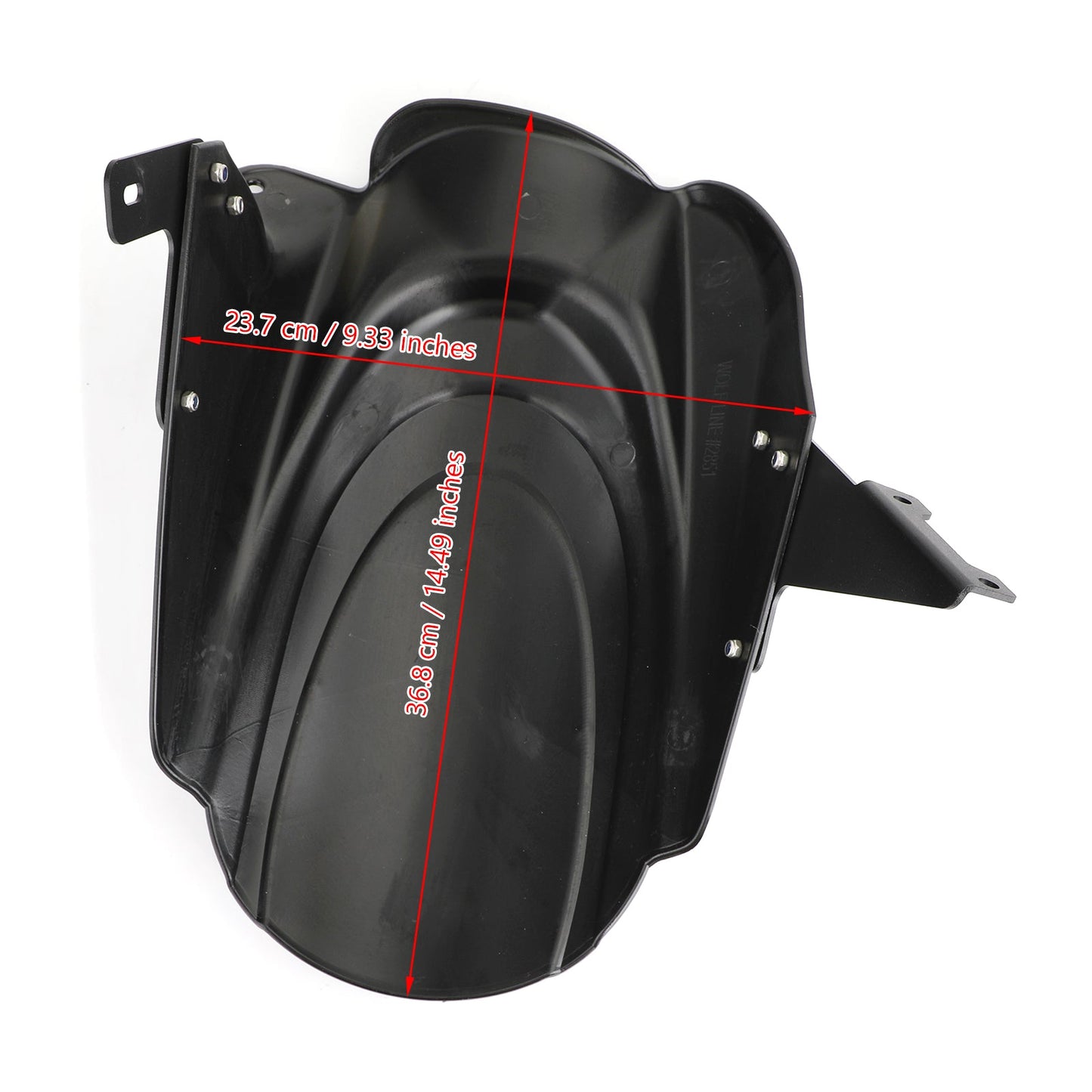 Motorcycle Rear Hugger Fender Mudguard for KAWASAKI VERSYS 650 KLE650 2014-2024