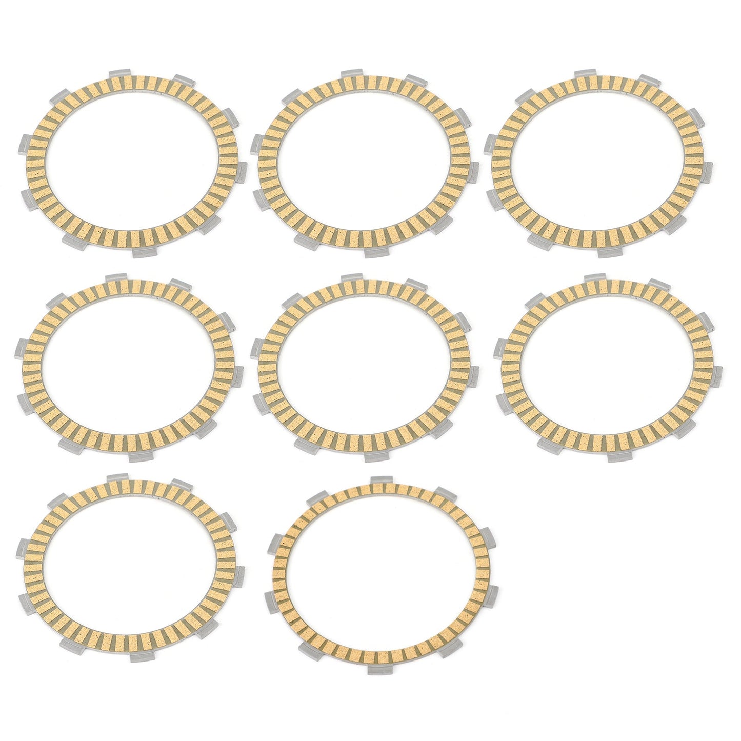 Clutch Plate Kit - Friction Plates For Honda CB600F CBF600 CBR600 CBR600RR VFR800 CBR900 GSR400