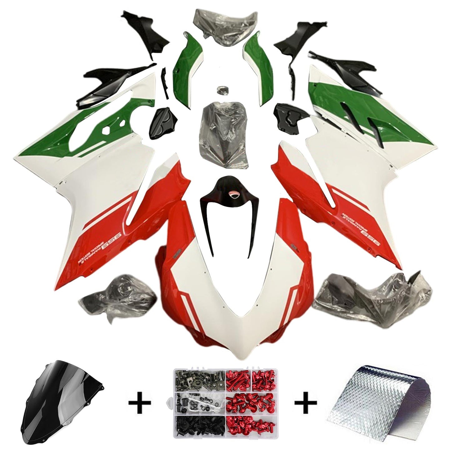 2015-2020 Ducati 1299 959 Fairing Kit Bodywork Plastic ABS