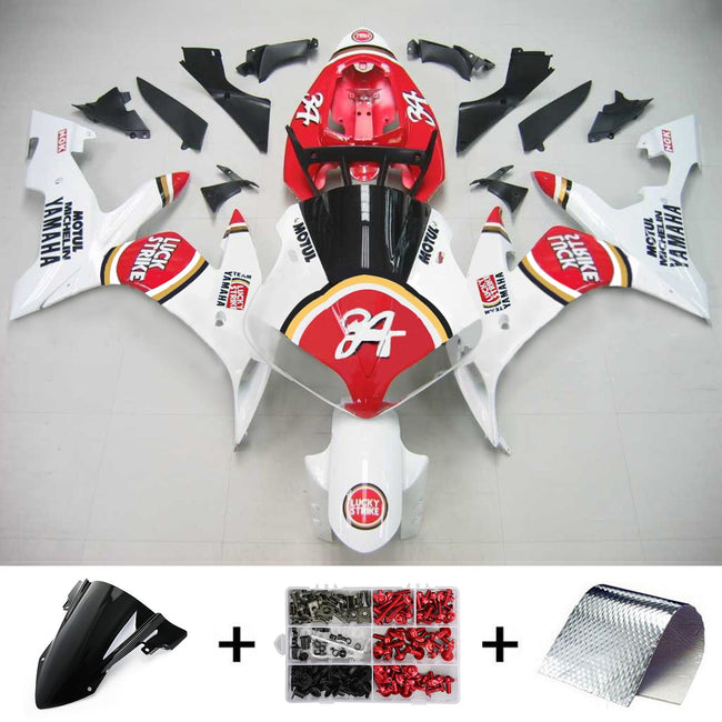 2004-2006 Yamaha YZF 1000 R1 Amotopart Injection Fairing Kit Bodywork Plastic ABS #116