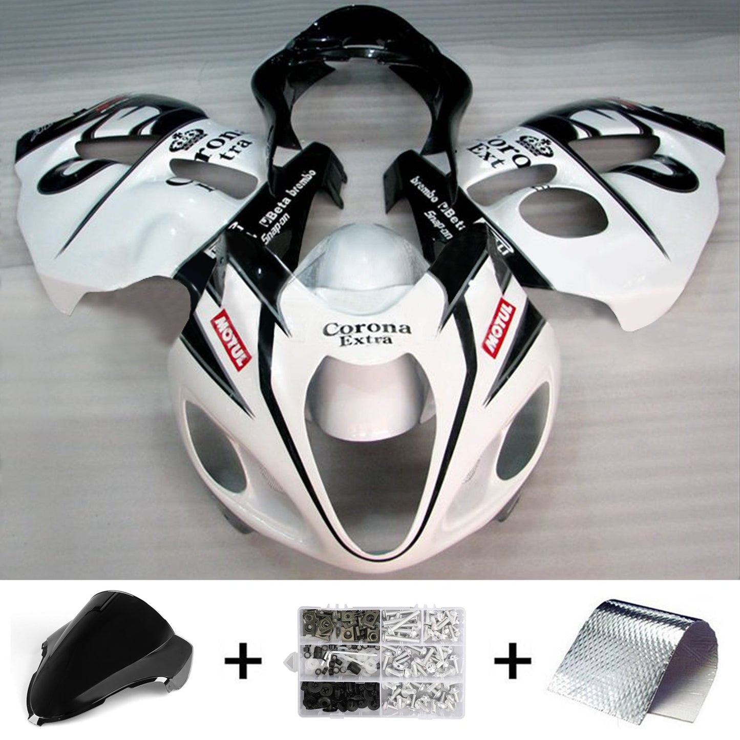 1999-2007 Suzuki Hayabusa GSX1300R Injection Fairing Kit Bodywork Plastic ABS#135