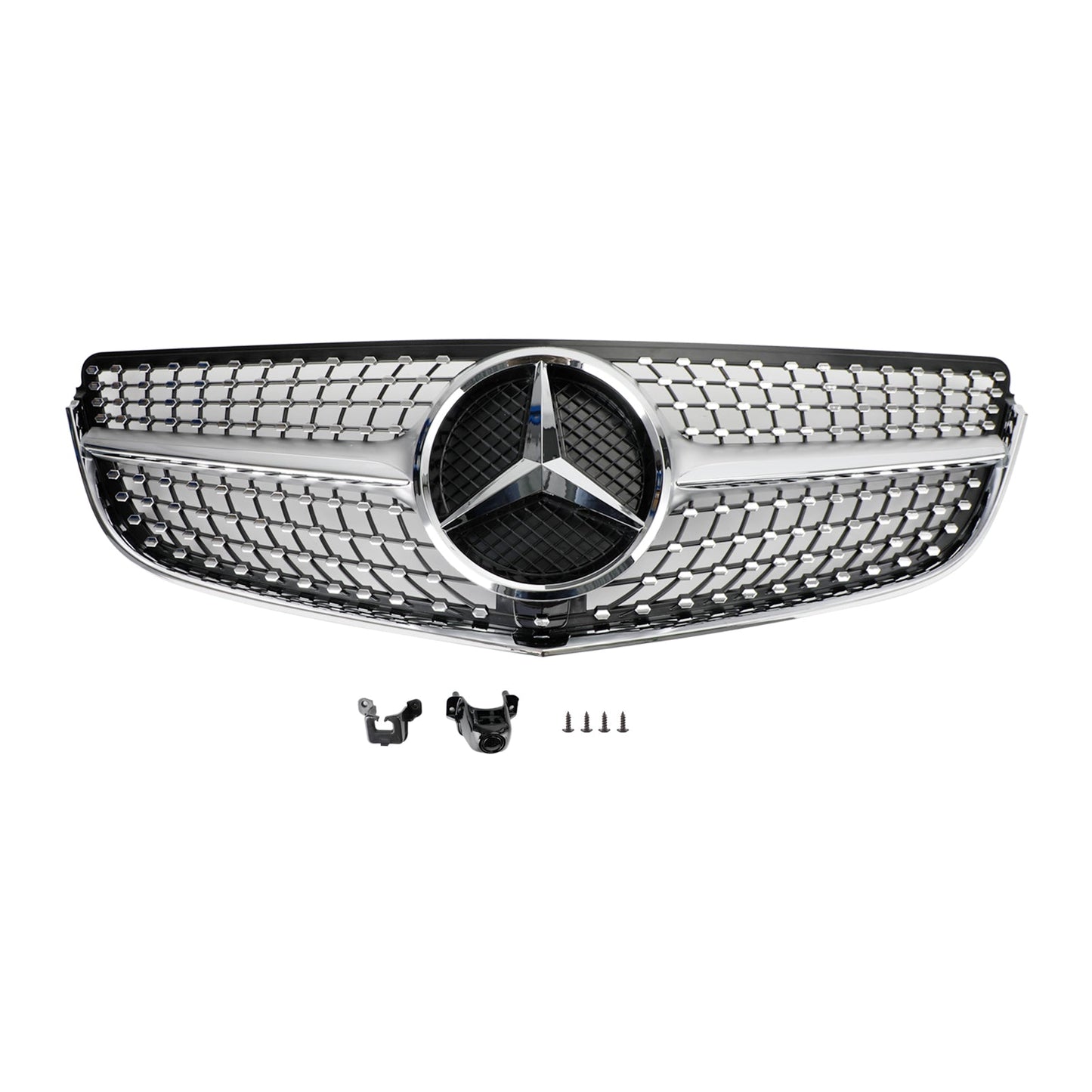 E-CLASS W207 2014-2017 Benz Mercedes Grill Coupe Front Bumper Grille Grill Diamond