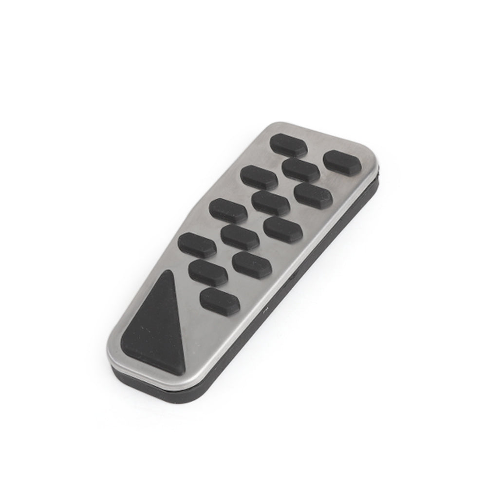 No Drill Fuel Gas Brake Pedal Cover Fit For Wrangler JK 2018 + SIL