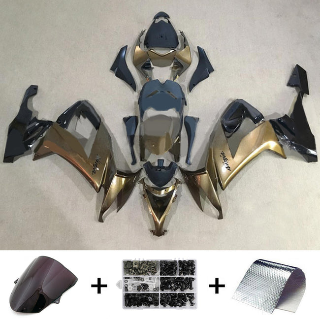 2008-2010 Kawasaki ZX10R Injection Fairing Kit Bodywork Plastic ABS#139