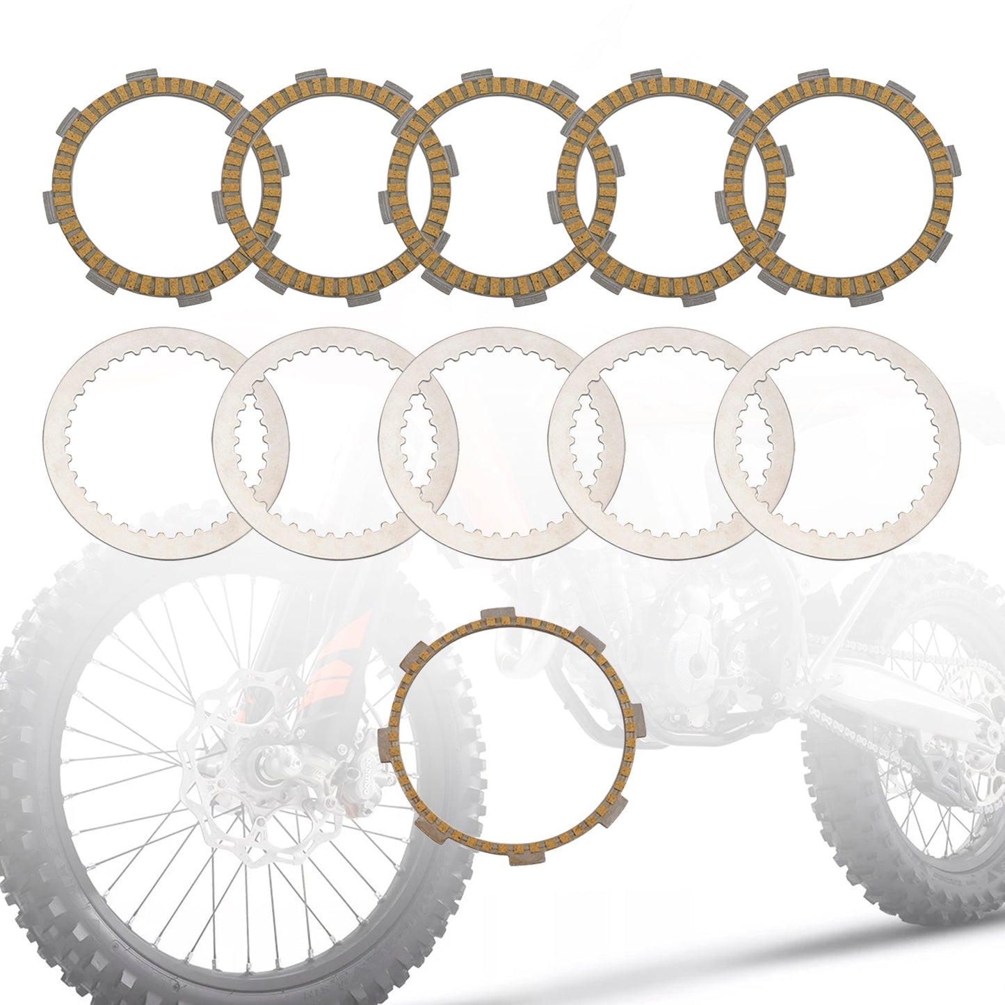 90132011000 / 90132111000 RC200 2014-2022 Clutch Friction Plate Kit Set