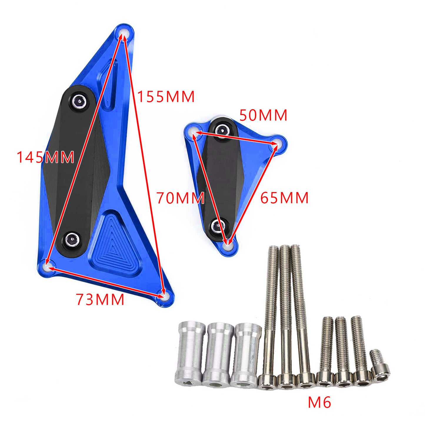 Motorcycle Engine Case Stator Cover Guard Slider For Suzuki Gsr400 600 Gsx750 Titanium