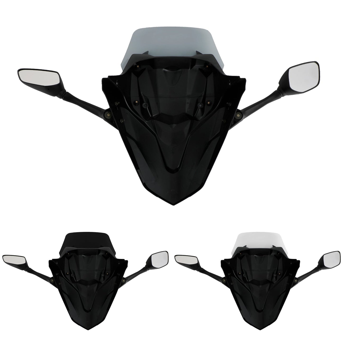 ABS Motorcycle Windshield WindScreen fit for Yamaha NMAX155 N-MAX 155 2021-2023