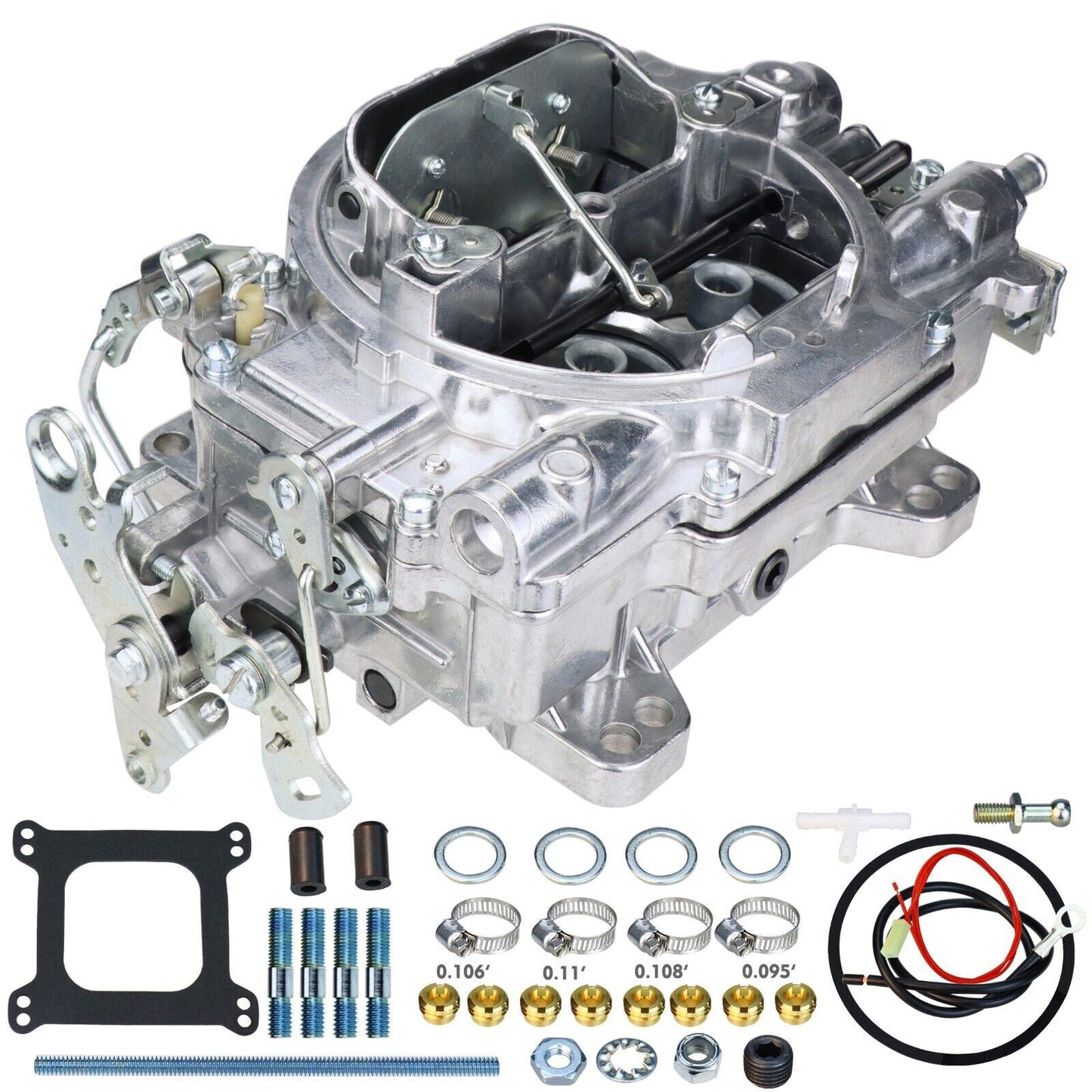 Edelbrock 1405 Performer Series 4 Barrel Carburetor Performer Manual Choke 600 CFM w/ Gasket