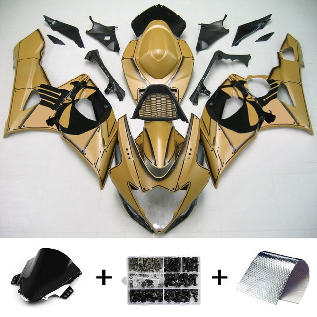 2005-2006 Suzuki GSXR1000 K5 Amotopart Injection Fairing Kit Bodywork Plastic ABS #157