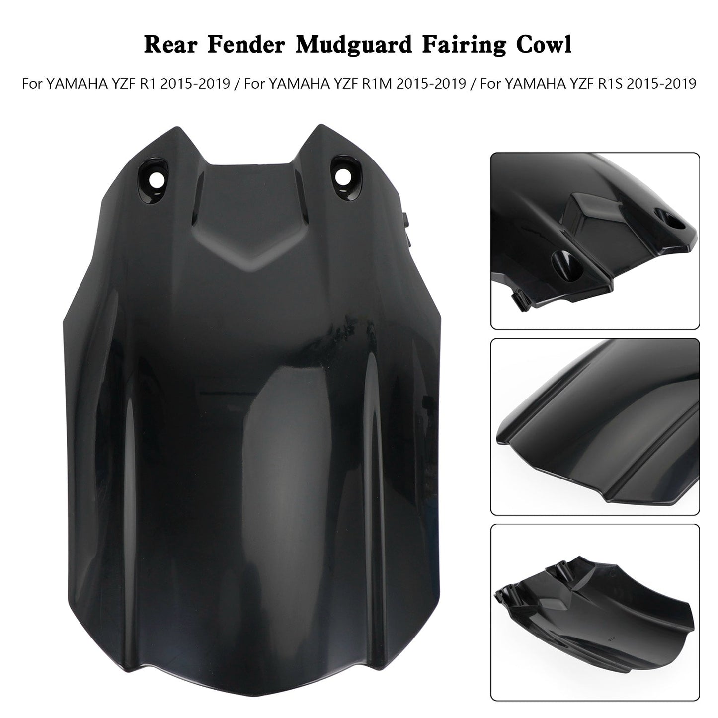 YAMAHA YZF-R1 YZF R1M R1S 2015-2019 Rear Fender Mudguard Fairing Cowl